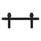 National Hardware National Hardware Designer 72 in. L Matte Black Steel Barn Door Hanger Kit 1 pc N700-005 - alternate 5